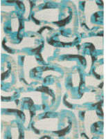Nourison Studio Nyc Collection Om004 Midnight Teal Area Rug