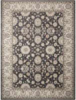 Nourison Persian Crown Pc002 Charcoal - Ivory Area Rug
