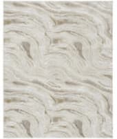 Nourison Home Glitz Glz22 Grey Gold Area Rug