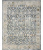 Nourison Home Astra Machine Washable Asw16 Teal Beige Area Rug