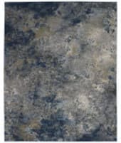 Nourison Artworks Atw02 Blue - Grey Area Rug