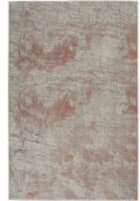 Nourison Rustic Textures RUS15 Light Grey - Rust Area Rug