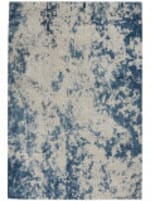 Nourison Rustic Textures RUS16 Grey - Blue Area Rug