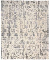 Nourison Silk Shadows SHA19 Ivory - Grey Area Rug