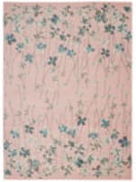 Nourison Tranquil Tra04 Pink Area Rug