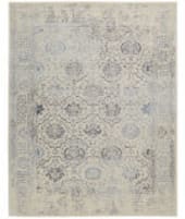 Nourison Symphony Sym14 Ivory-Blue Area Rug