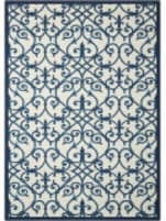 Nourison Home and Garden RS093 Blue Area Rug