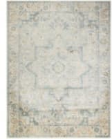Nourison Home Astra Machine Washable Asw12 Light Blue Area Rug