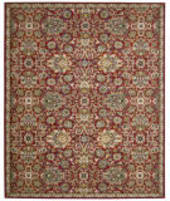 Nourison Timeless Tml17 Red Area Rug