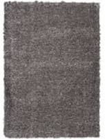 Nourison Luxe Shag Lxs01 Charcoal Area Rug