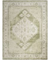 Nourison Home Astra Machine Washable Asw11 Ivory Green Area Rug
