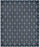 Nourison Home Nourison Essentials Nre04 Navy Ivory Area Rug