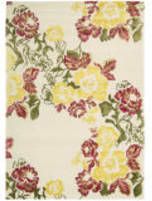 Nourison Wildflowers Wil01 Ivory Area Rug