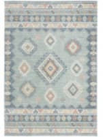 Nourison Home Washable Decor Wsd03 Light Blue Area Rug