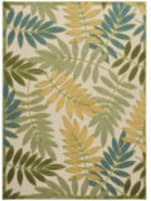 Nourison Home Aloha Alh18 Green Multicolor Area Rug
