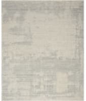 Nourison Home Harmony Hay04 Ivory Grey Area Rug