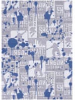 Nourison Home Imagination Ima22 Blue Area Rug