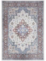 Nourison Home Vintage Home Vnh04 Ivory Red Area Rug