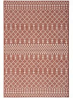 Nourison Home Positano Pos02 Terracotta Area Rug