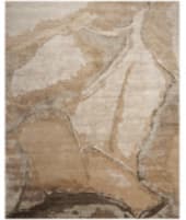 Nourison Home Silk Shadows Sha24 Beige Silver Area Rug