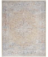 Nourison Home Elegant Heirlooms Elh01 Grey Gold Area Rug