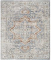 Nourison Home Astra Machine Washable Asw12 Denim Multi Area Rug