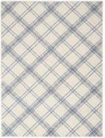 Nourison Home Jubilant Jub20 Ivory Navy Area Rug