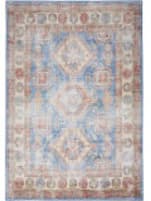 Nourison Home Fulton Ful08 Blue Ivory Area Rug