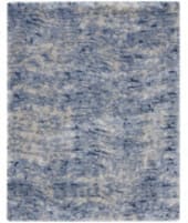 Nourison Home Dreamy Shag Drs06 Light Blue Area Rug