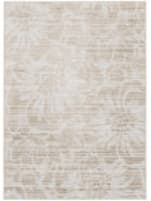 Inspire Me! Home Decor Iliana Ili02 Ivory Grey With Gold Accents Area Rug