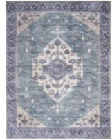 Nourison Home Grand Washables Grw03 Teal Blue Area Rug