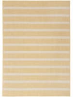 Nourison Home Positano Pos03 Yellow Ivory Area Rug