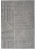 Calvin Klein Ck023 Balance Bln01 Grey - Ivory Area Rug