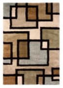 Orian Wild Weave Huffing Bisque Area Rug