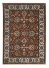 Oriental Weavers Aberdeen 562r1 Red - Ivory Area Rug