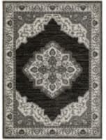 Oriental Weavers Chamberlain Ch05C Charcoal - Ivory Area Rug