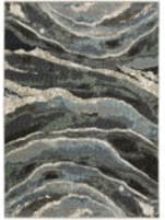 Oriental Weavers Echo Ech12 Blue - Green Area Rug
