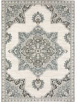 Oriental Weavers Ellington Ell01 Ivory - Blue Area Rug