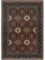 Oriental Weavers Vivian Vi04B Red - Navy Area Rug