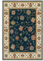 Oriental Weavers Kashan 2336b Navy - Ivory Area Rug