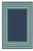 Oriental Weavers Meridian 9650B Navy Area Rug