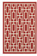 Oriental Weavers Meridian 9754R Red Area Rug