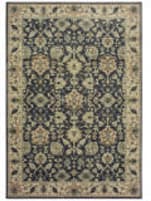 Oriental Weavers Raleigh 8026P Navy - Ivory Area Rug