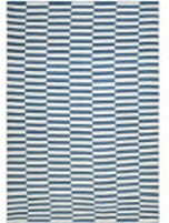 Ralph Lauren Cameron Stripe RLR5315D Indigo Surf Area Rug