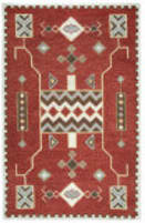 Rizzy Mesa Mz160b Red Area Rug
