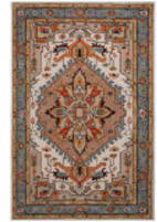 Rizzy Sapphire Sah450 Beige - Blue Area Rug