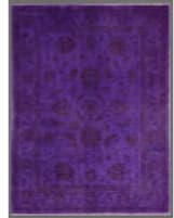 Rugstudio Overdyed Purple 5' 6'' x 7' 4'' Rug