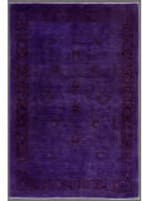 Rugstudio Overdyed Purple 4' x 6' 1'' Rug