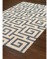 Rugstudio Abbott Abbott 20 Ivory - Blue Area Rug