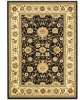 Safavieh Lyndhurst LNH212A Black - Ivory Area Rug